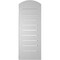 Ekena Millwork Arch Top Surface Mount PVC Gable Vent w/ 2"W x 2"P Brickmould Sill Frame, 12"W x 30"H GVPAR12X3003SN - alternate 5